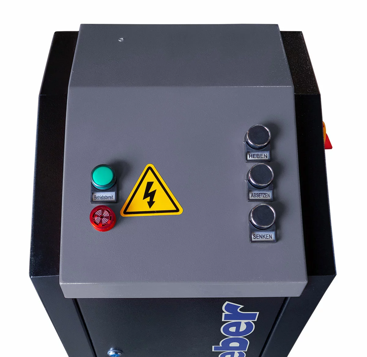 Weber KHB-1000E Mobile Kurzhub Scherenhebebühne 3000kg Tragkraft 2.2kW 230V Ansicht